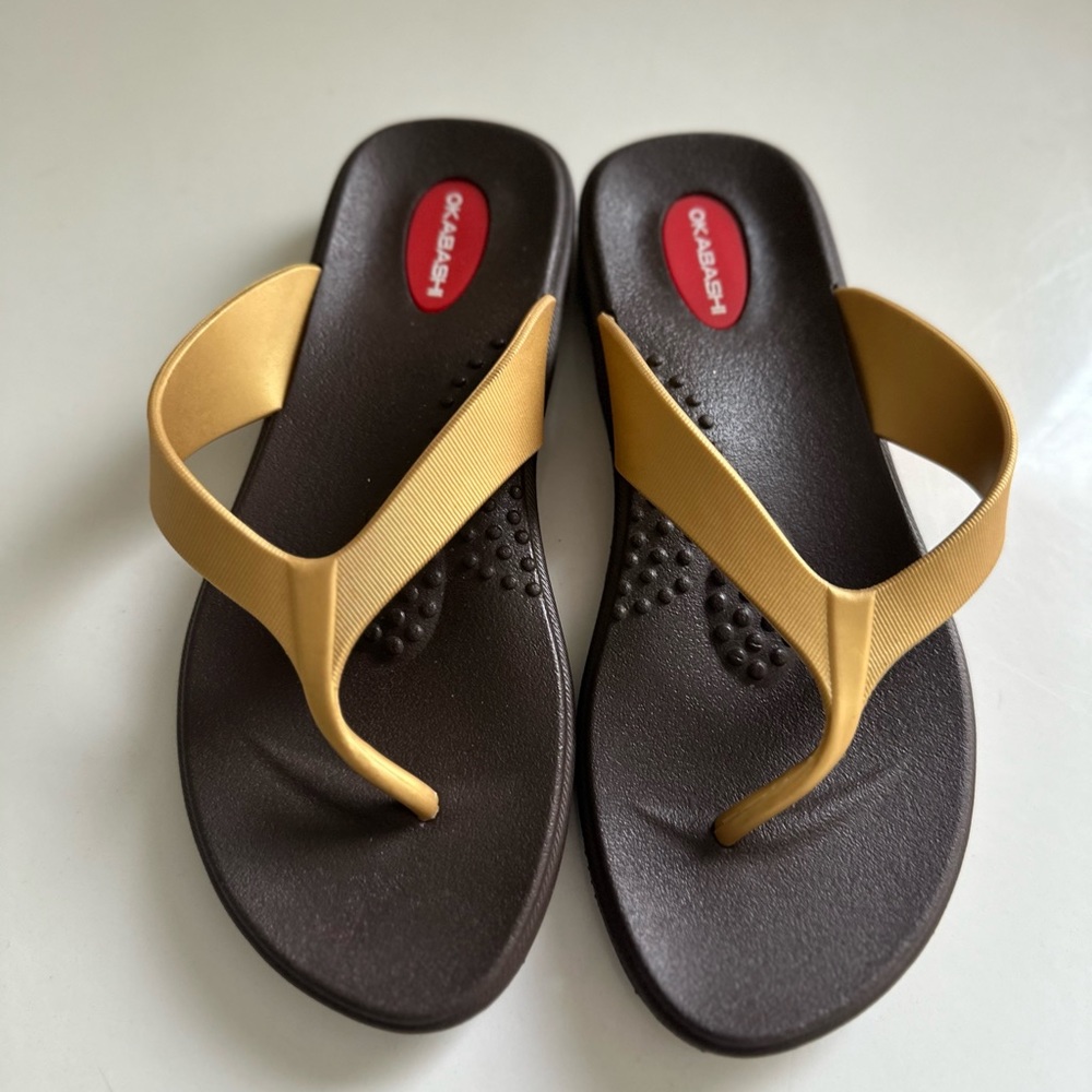 Okabashi Breeze flip flops for women size small 5.5